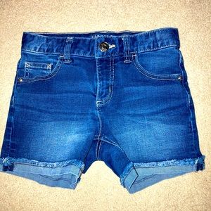Girls size 12 jean shorts from Justice.
